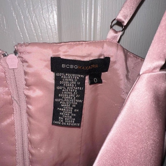 bcbg max azria satin corset midi dress - Picture 4 of 4